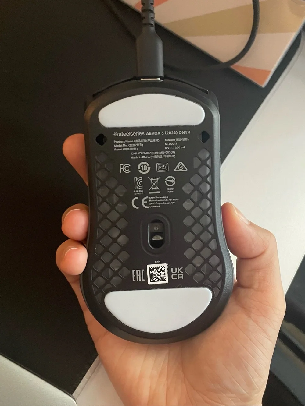 SteelSeries Aerox 3 mouse